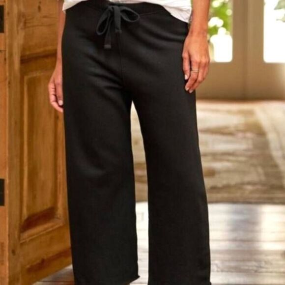 Frank & Eileen Catherine Favorite Sweatpant in Black Size Large - Picture 1 of 5